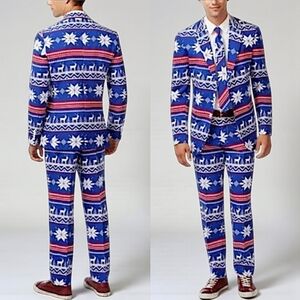 OppoSuits The Rudolph Men's Christmas Suit 42